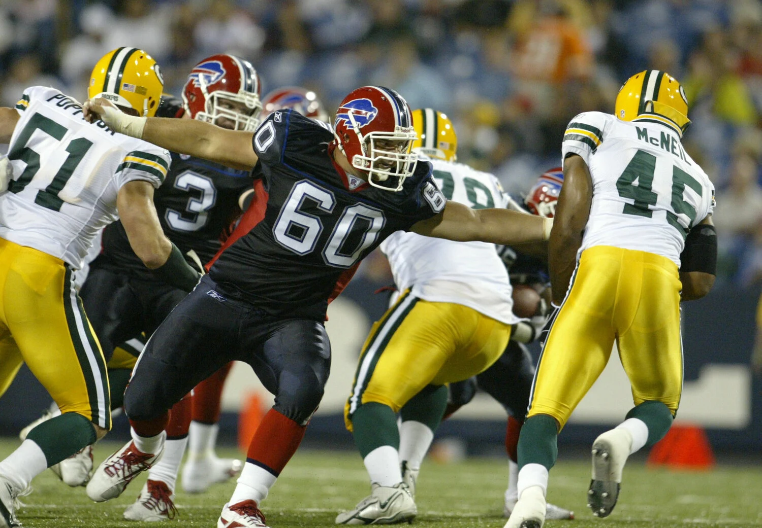 Jasen Esposito blocking