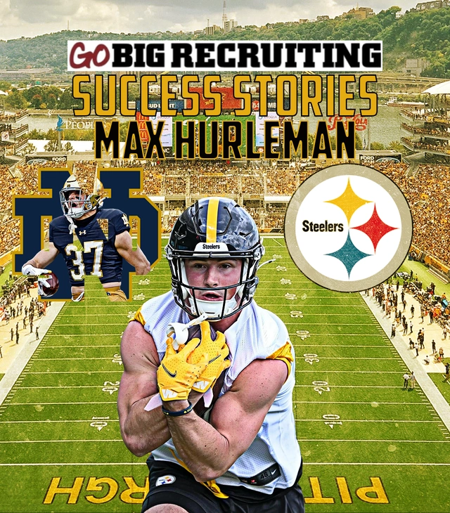 Success story: Max Hurleman, Notre Dame and Pittsburgh Steelers