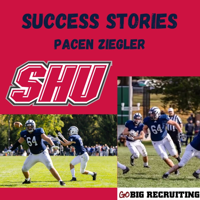 Success story: Pacen Ziegler, Sacred Heart